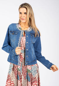 Helene Slim Fit Denim Jacket