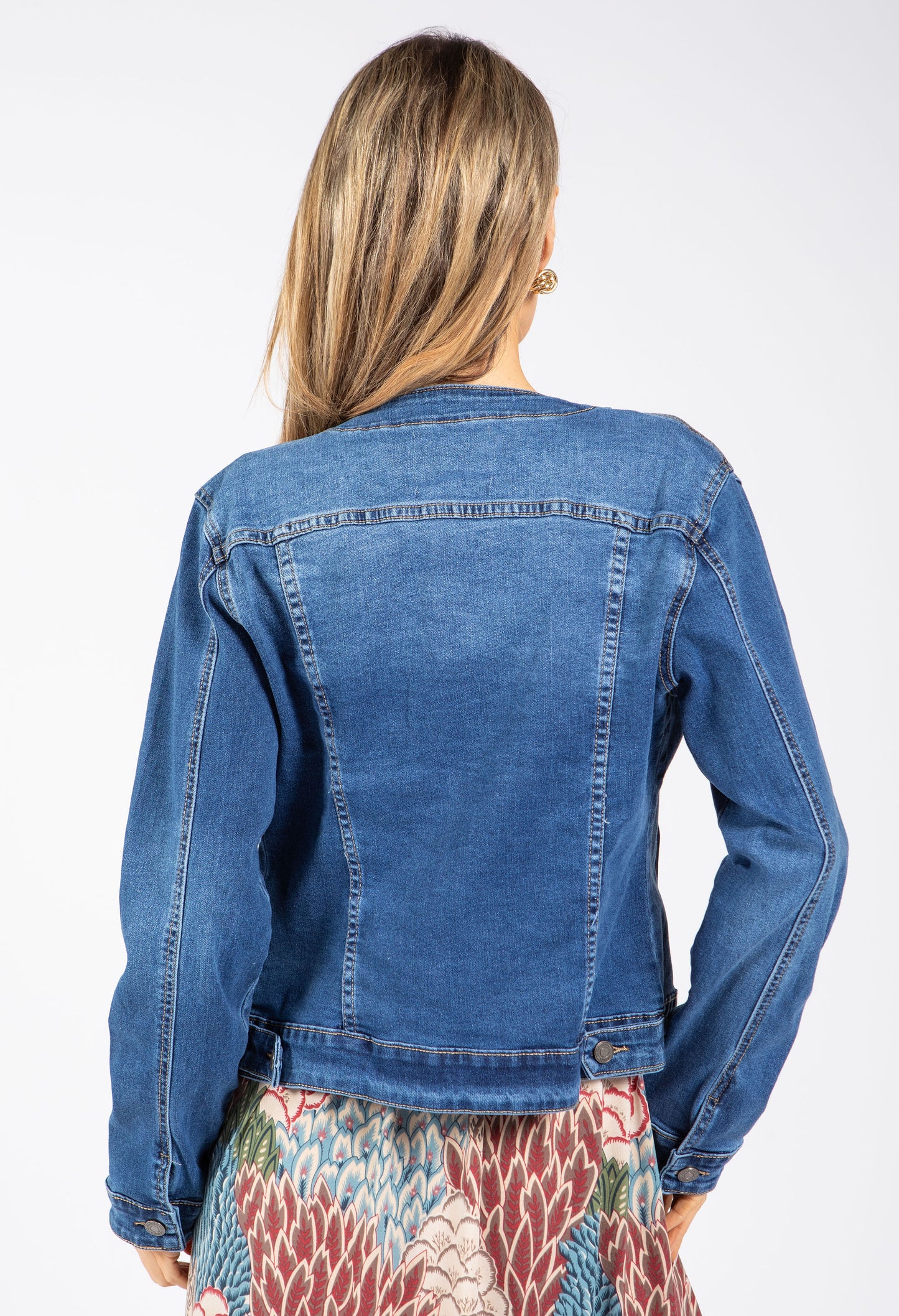 Helene Slim Fit Denim Jacket