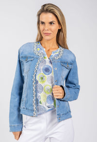 Helene Slim Fit Denim Jacket