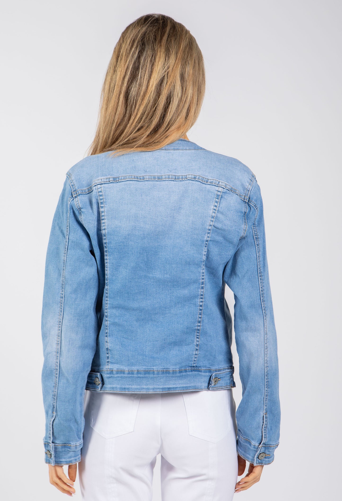 Helene Slim Fit Denim Jacket