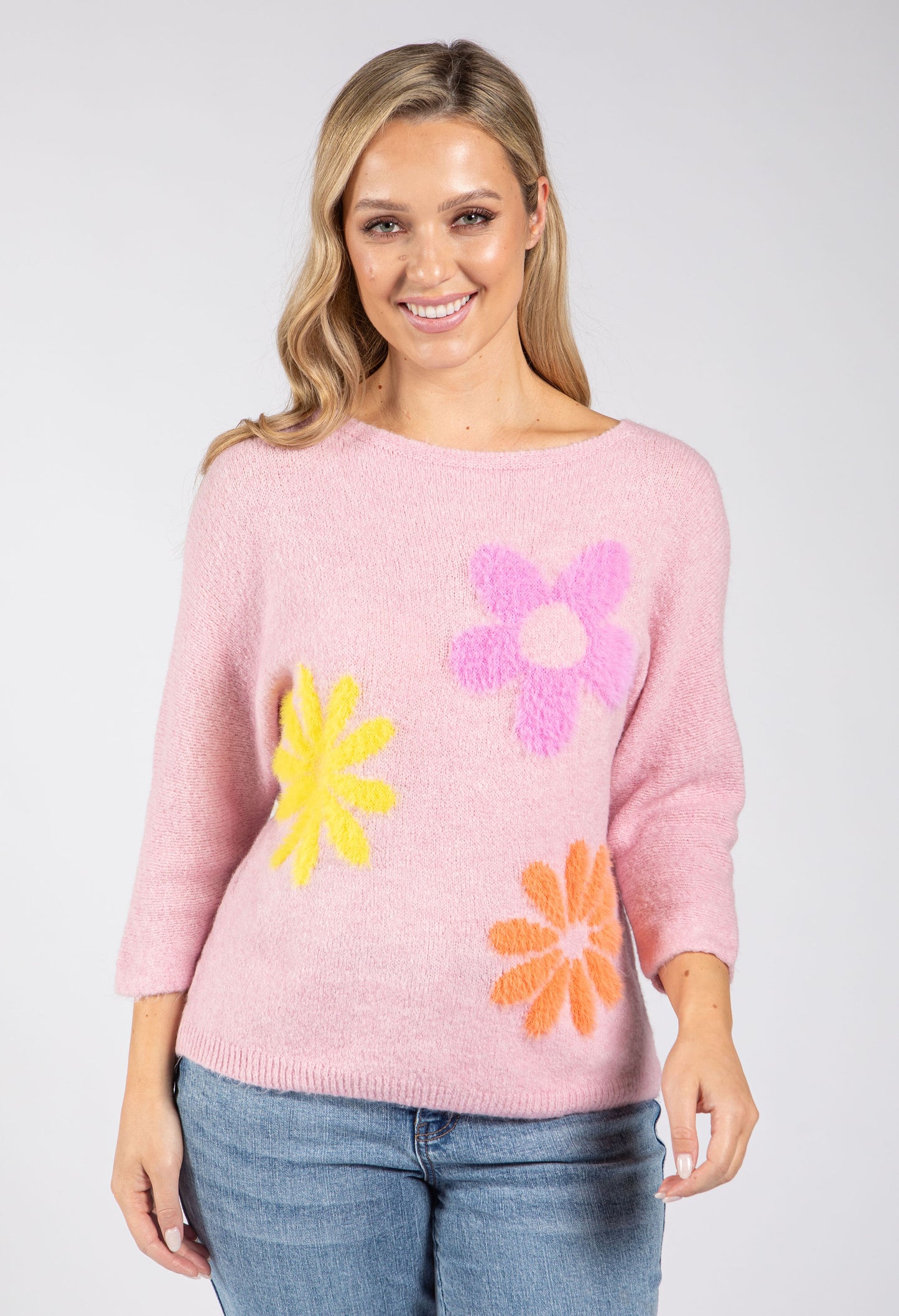 Floral Knit Jumper