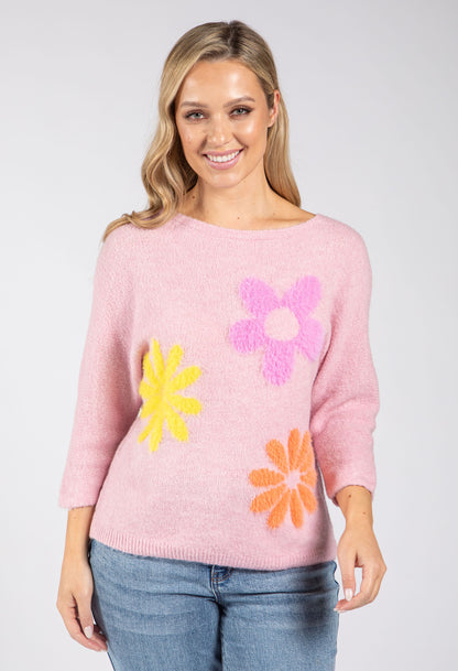 Floral Knit Jumper