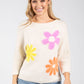 Floral Knit Jumper