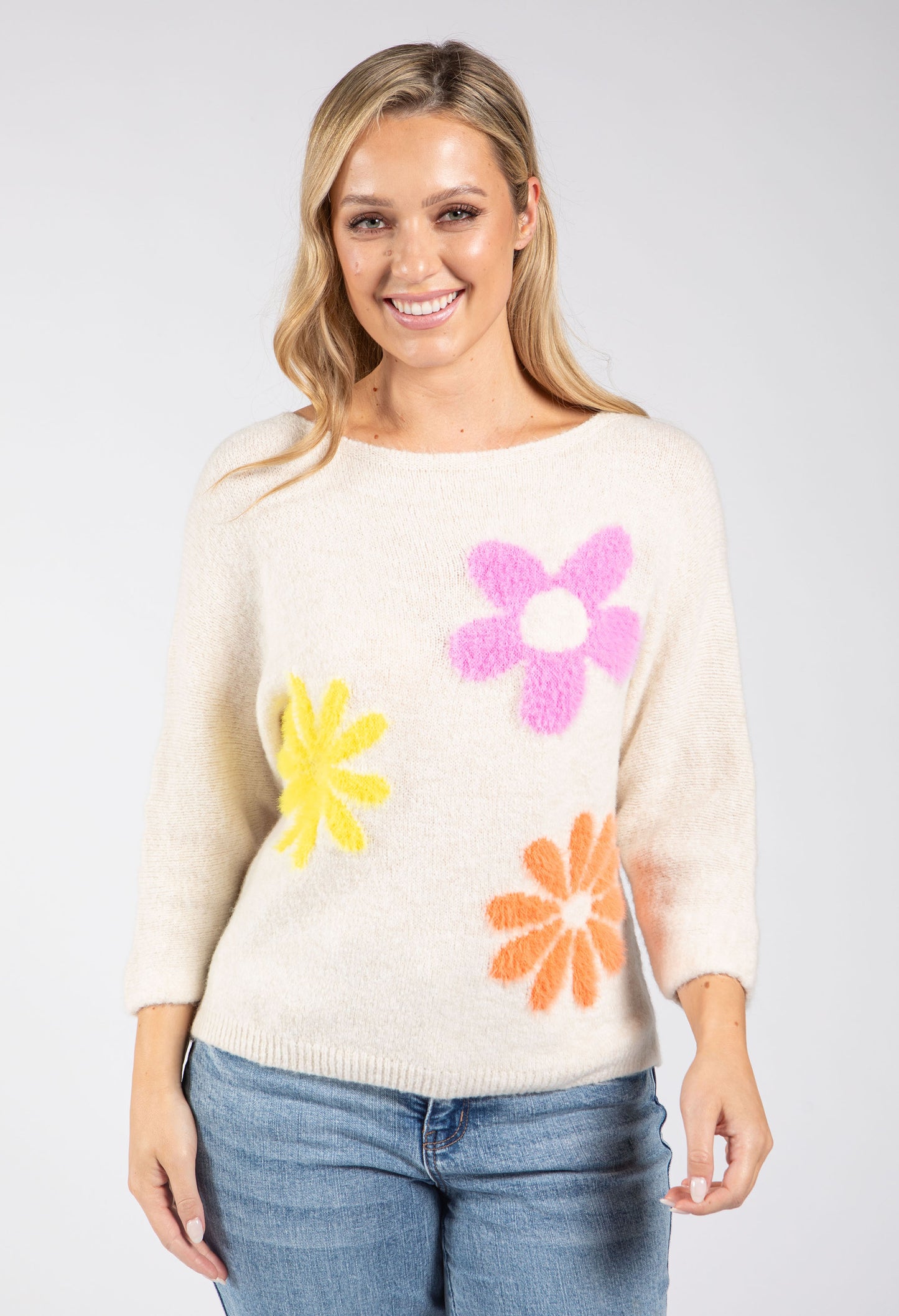 Floral Knit Jumper