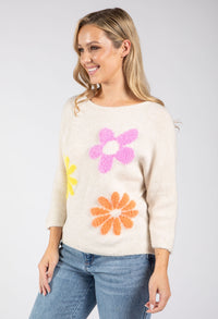 Floral Knit Jumper