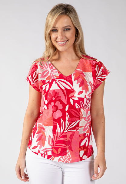 Tropipalm Short Sleeve Top