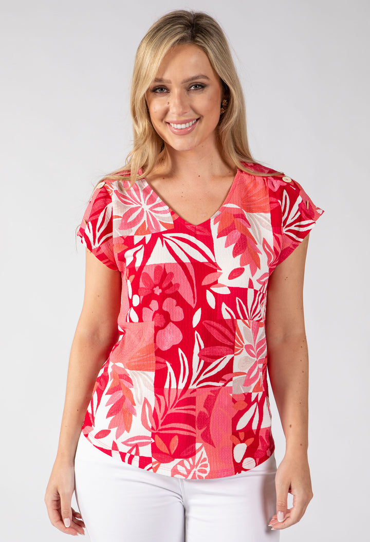 Tropipalm Short Sleeve Top