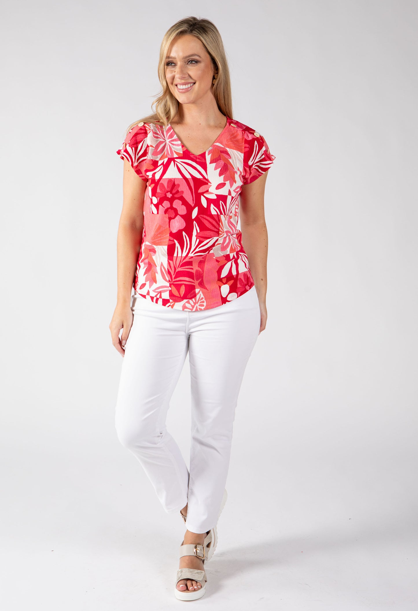 Tropipalm Short Sleeve Top