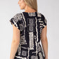 Tidore Abstract Print Top