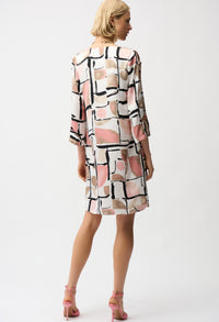 Mini Shift V-neck Dress