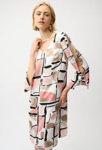 Mini Shift V-neck Dress