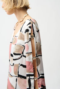 Mini Shift V-neck Dress