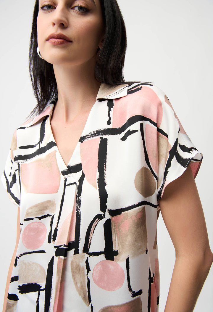 Casual V-neck Top