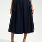 Elegant High-waist A-line Skirt