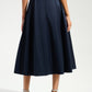 Elegant High-waist A-line Skirt
