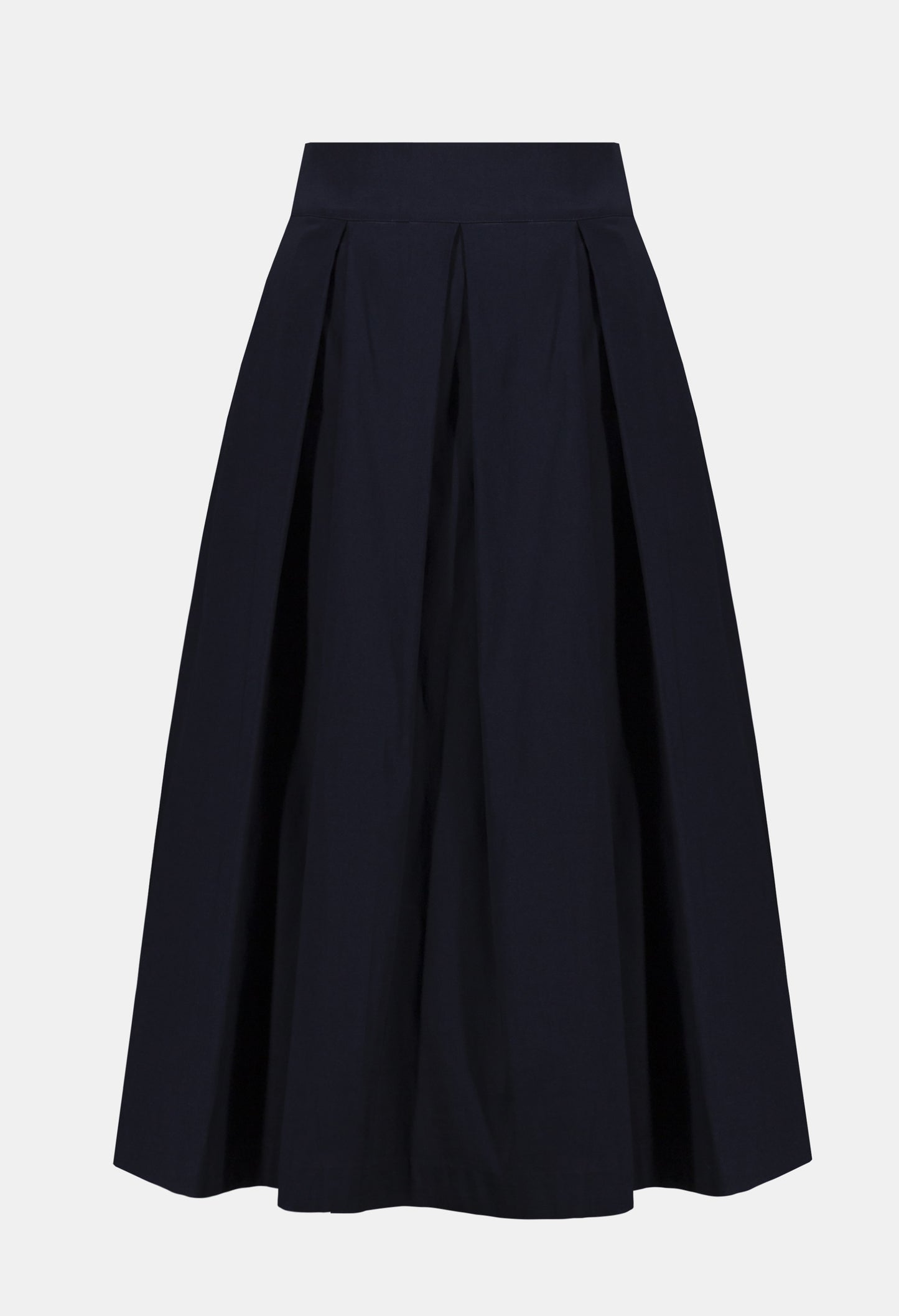 Elegant High-waist A-line Skirt