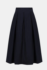 Elegant High-waist A-line Skirt