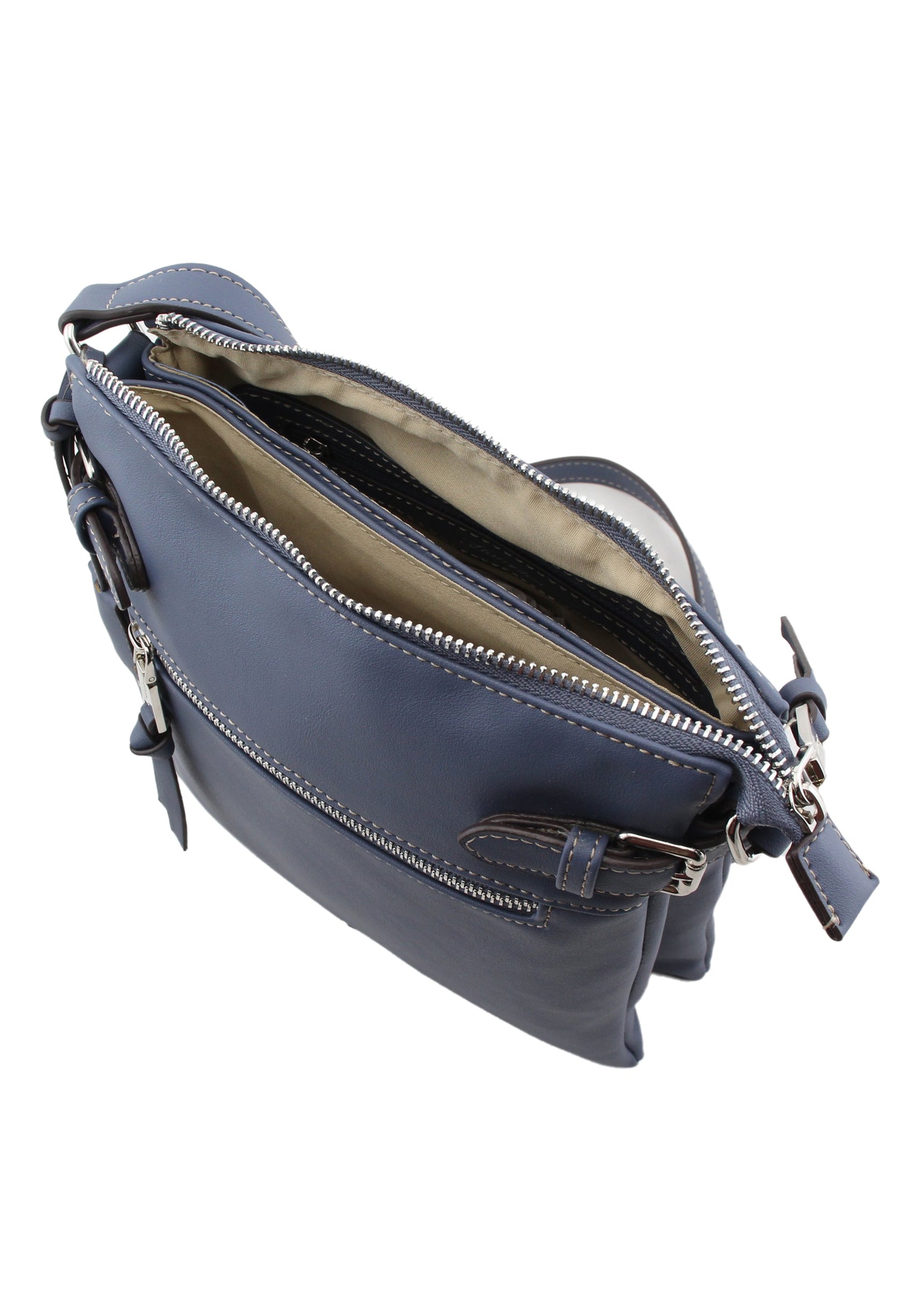 Woven Look Crossbody Bag