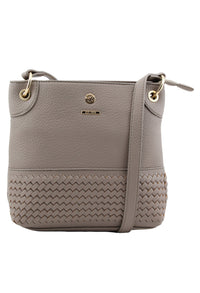 Woven Design Crossbody Bag