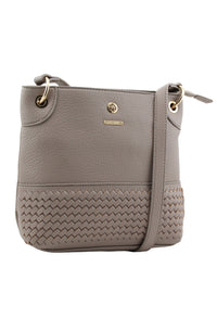 Woven Design Crossbody Bag