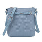 Woven Front Crossbody Bag
