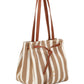 Striped Shopper Bag