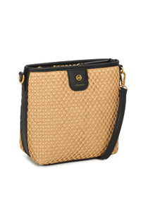 Straw Crossbody Bag
