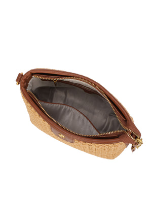 Straw Crossbody Bag