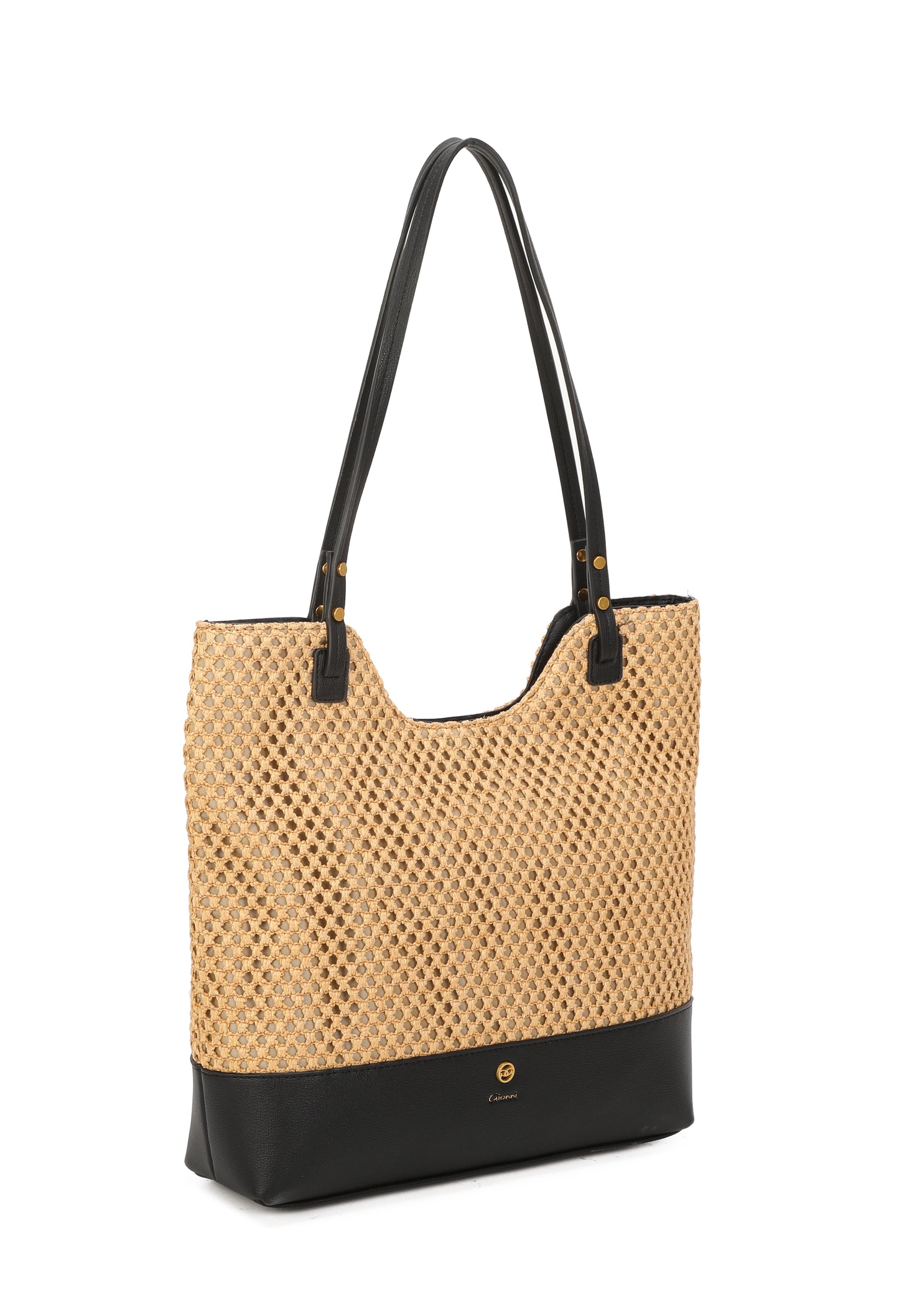 Large Straw Shopper Bag