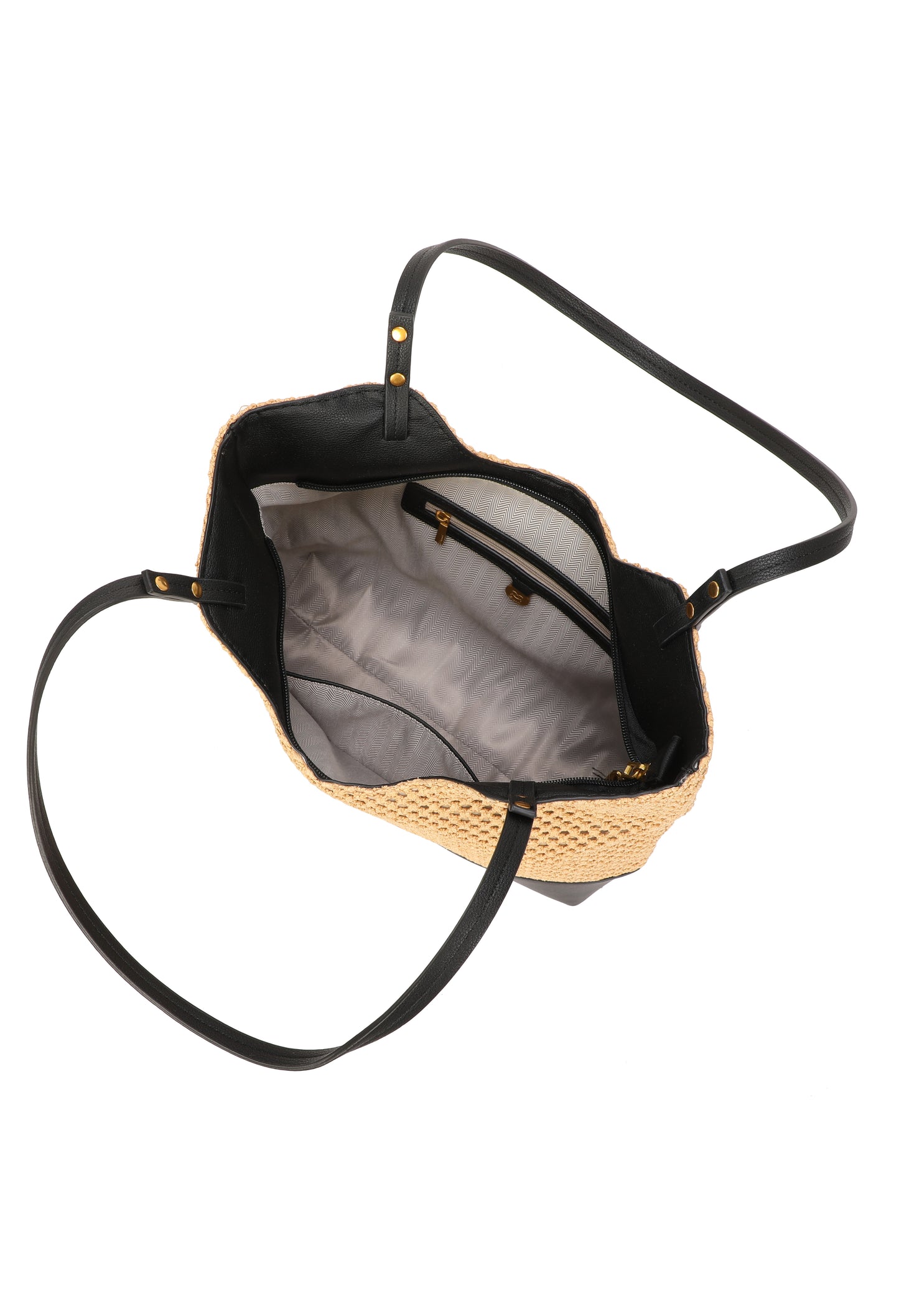 Large Straw Shopper Bag