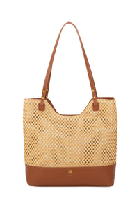 Large Straw Shopper Bag