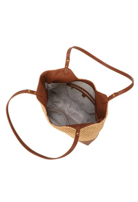 Large Straw Shopper Bag