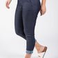 Denim Look Slim Fit Trousers