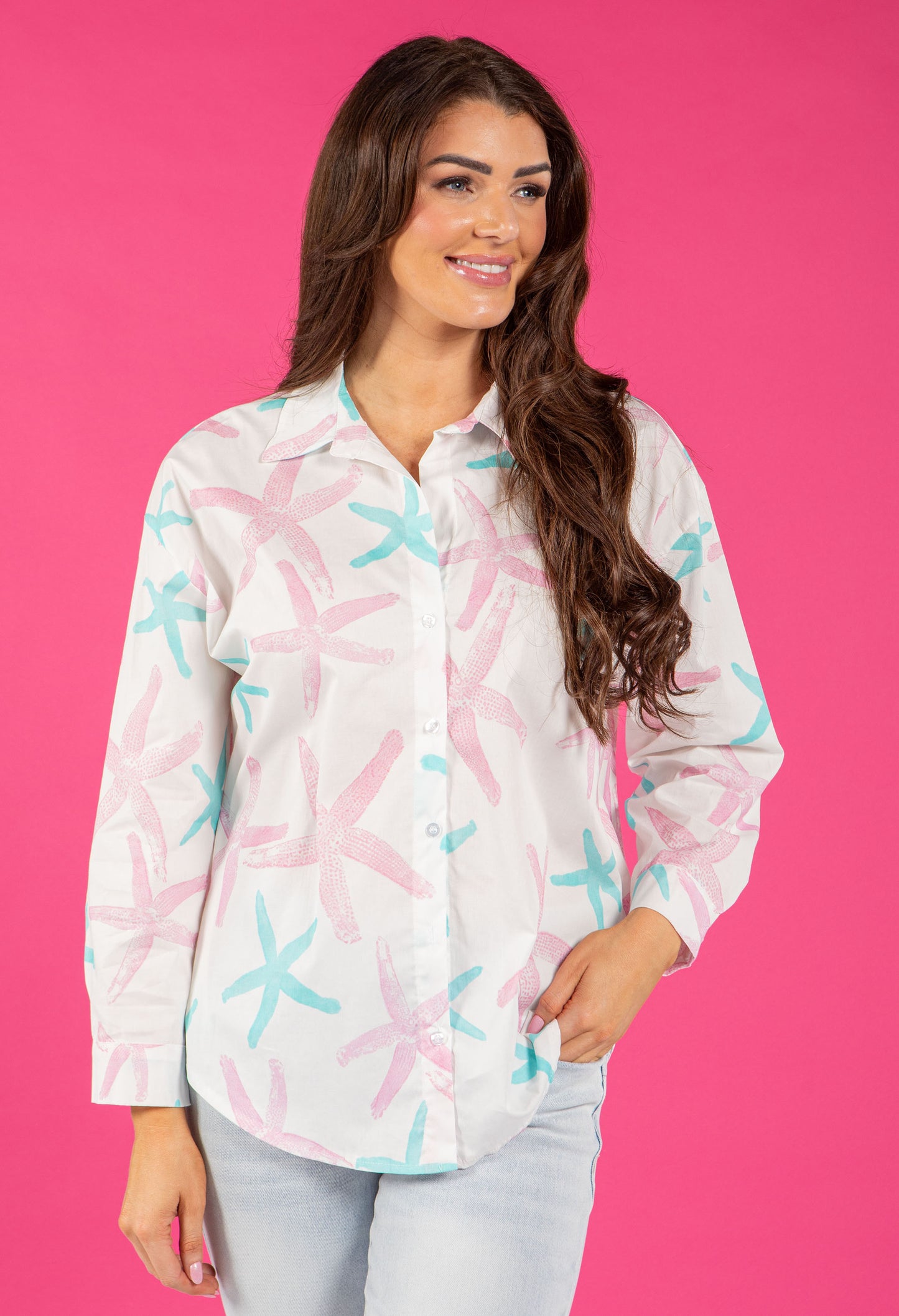 Starfish Print Shirt