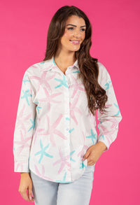 Starfish Print Shirt
