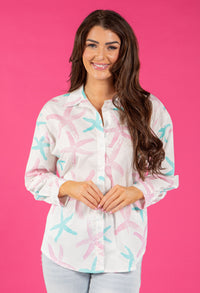 Starfish Print Shirt