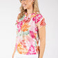 Tropical Fine Knit Top