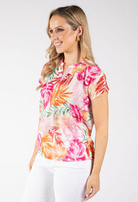 Tropical Fine Knit Top