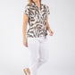 Zebra Print Knit Top