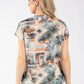 Safpalm Mediterranean Print Knit Top