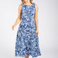 Sleeveless Floral Midi Dress