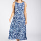 Sleeveless Floral Midi Dress