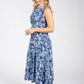 Sleeveless Floral Midi Dress