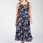 Sleeveless Floral Print Dress