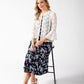 Sleeveless Floral Print Dress