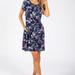 Floral Print Short Dress