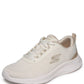 White sneaker with a brand logo on a white background