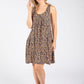 Ditsy Print Sleeveless Dress