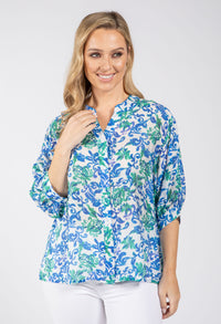 Antique Print Relaxed Fit Shirt