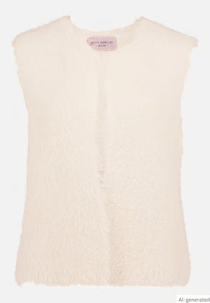 Sleeveless Fluffy Vest